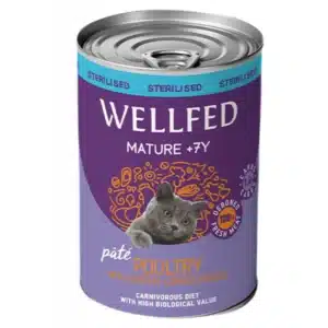 Wellfed Mature 7 Poultry With Mussel 400gr