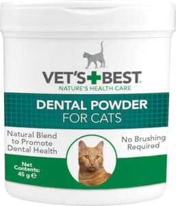 dental powder cats