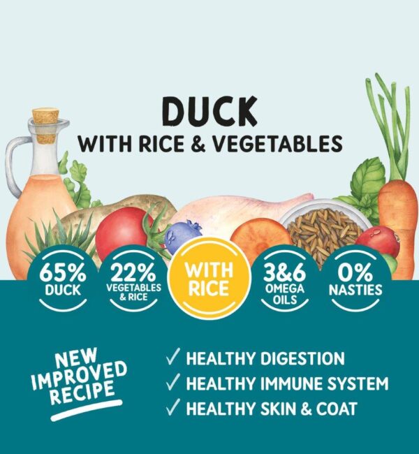 F3DNAT4107 5347 ND Duck Rice 400g